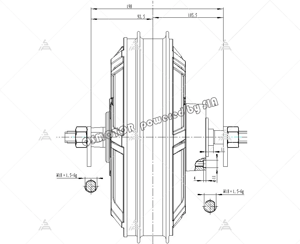 QSMOTOR QS273 V3 8000W 72V Hub - đánh giá và giá Qs273 Hub Motor 8000W 72V